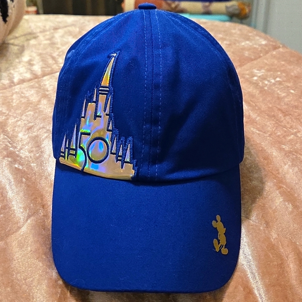 Walt Disney World Park 50th Anniversary Adult Baseball Hat